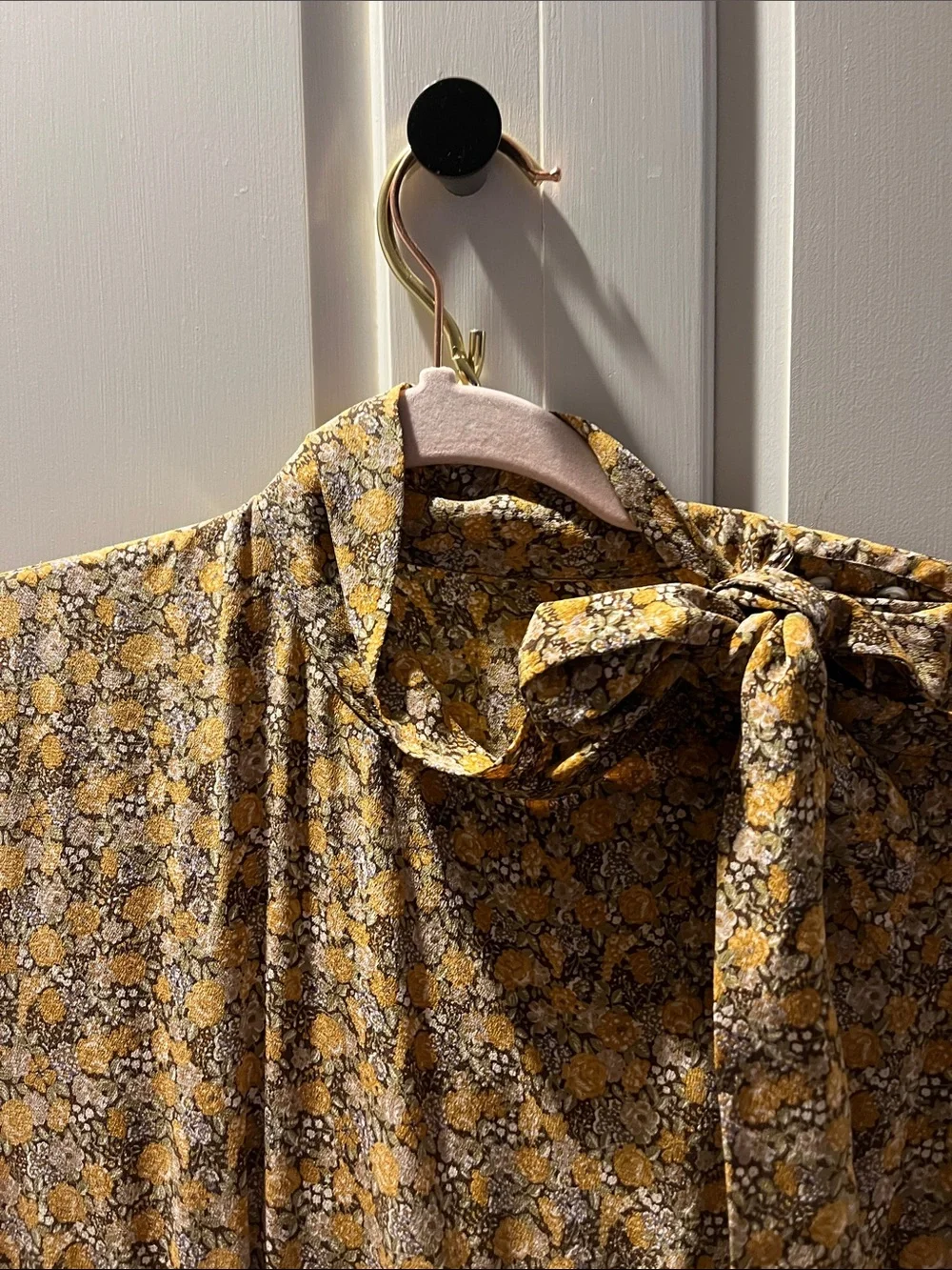 Doen Alda  Floral Maxi Dress with Tie Sleeves - Picture 7 of 7